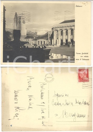 1940 bolzano piazza garibaldi - 1940,