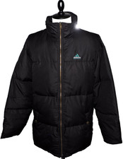 Giubbotto piumino nero vintage