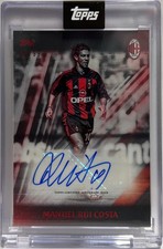 Manuel Rui Costa 12/99 Autograph I Rossoneri Topps AC Milan 125 Anniversary 2025