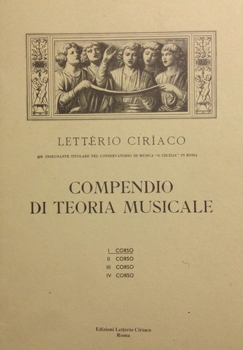 Ciriaco lettèrio compendio - lettèrio:,