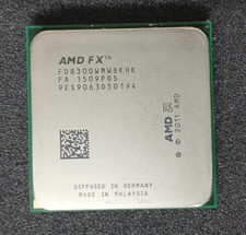 AMD FX-8300, 8C/8T, 3,30-4,20