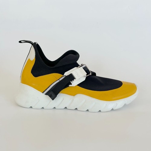 Sneakers alte fendi gialle - sneakers,