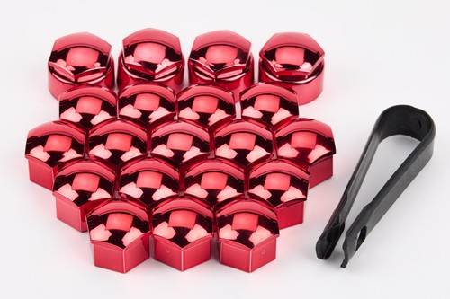 19mm rosso bloccaggio dado - 19mm,