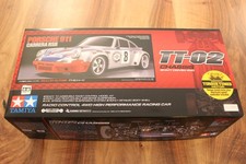 TAMIYA Porsche 911 Carrera RSR++TT-02 58571++ pista liscia elettrica++1:10 NUOVO