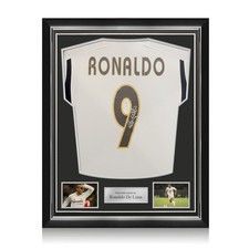 Ronaldo de Lima Signed Real