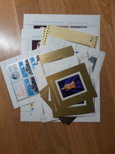 Romania collezione blocco - , e