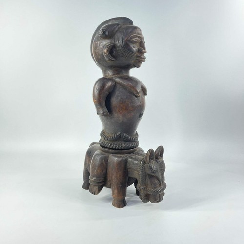Contenitore statuina legno - contenitore, in