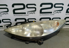 RICAMBIO USATO FARO PROIETTORE ANTERIORE SINISTRO PEUGEOT 207 ANNO 2006 2015