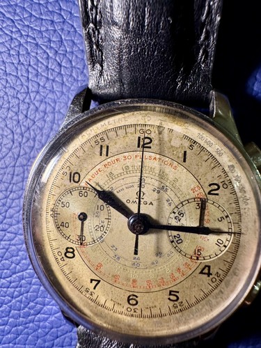 Vintage omega cal cronografo - vintage, cal.