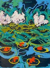 MARIO SCHIFANO - I gigli d'acqua