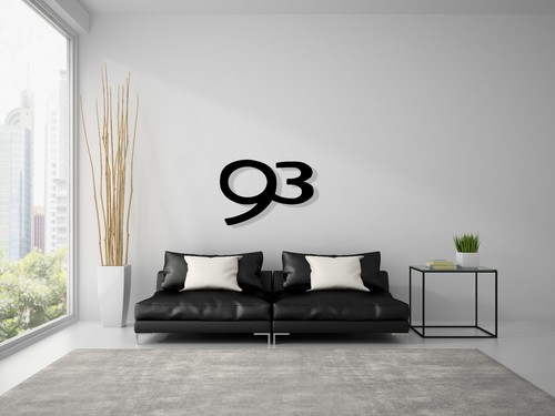 Saab silhouette decorazione - 93,