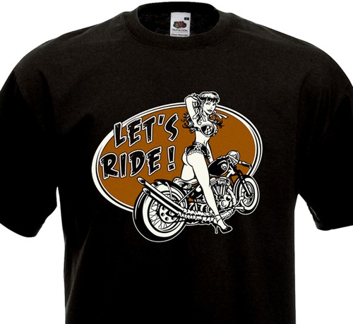 Shirt let ride - let's, !