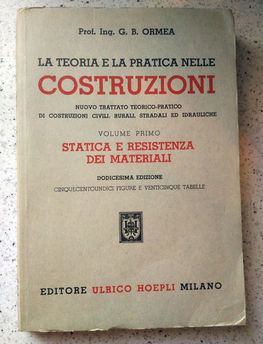 Hoepli ormea teoria e la - e,