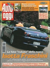 Rivista AUTO OGGI Anno 1998