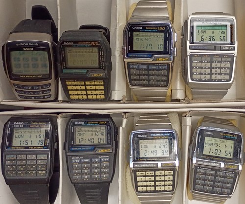 Casio databank collezione - casio,