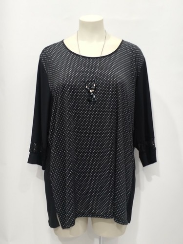 Maglia ladyxl nera con - maglia,
