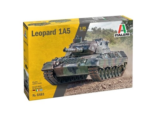 Italeri leopard 1a5 1 35 - italeri, 1/35