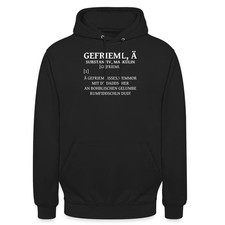 Felpa con cappuccio unisex