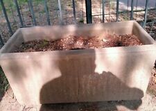 VASO RETTANGOLARE DA GIARDINO CASSETTA PER ESTERNO IN CEMENTO 100 X 50 