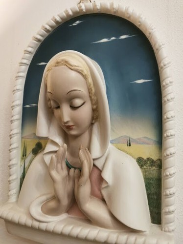 Cacciapuoti ceramica madonna - cacciapuoti,