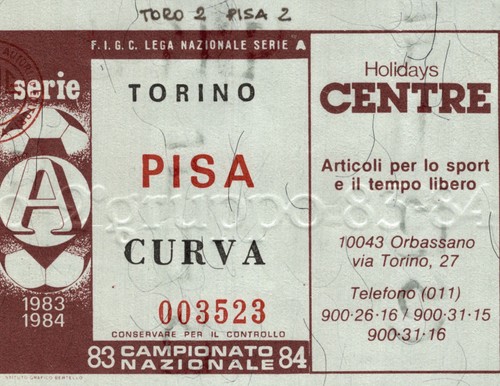 Biglietto stadio ticket - biglietto,