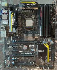 MSI Z77 MPower con scheda