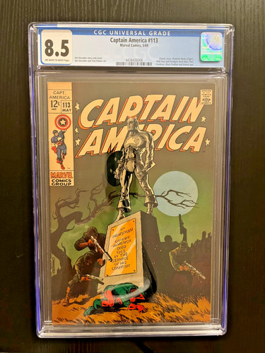 Capitan america 113 1969 - america,