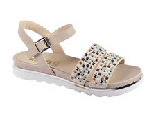 KEYS SANDALI DONNA ESTATE K9662 8903  CON CINTURINO BEIGE