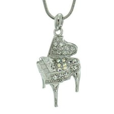 Piano Necklace Made With