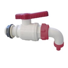 Rubinetto plastica a sfera con