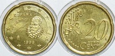 Spagna 1999 20 Centesimi