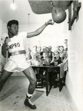 1953 WARMLEY Black Horse Inn - BOXE Punch ball exhibition - Attu CLOTTEY *Photo