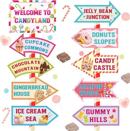 Pezzi decorazioni candyland - 20,