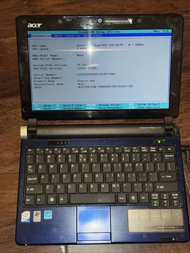 Acer aspire one kav60 - acer, intel