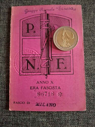 Fascismo partito nazionale - partito,