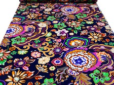 Tessuto cotone jersey fantasia