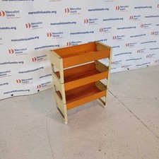 Carrello Ufficio Vintage Materiale Plastico Design Leifheit Germania Anni 80