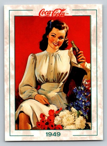 Coca cola donna 1949 - coca-cola,
