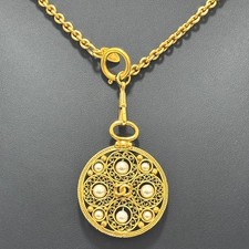 Collana lunga CHANEL COCO CC