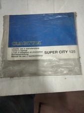 Cagiva Super City 125 Libretto Uso E Manutenzione.OWNER'S MANUAL