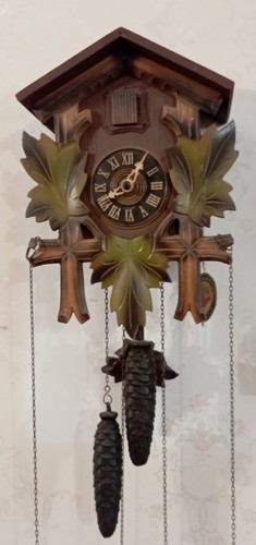 Orologio cucù foresta - cucù, nera