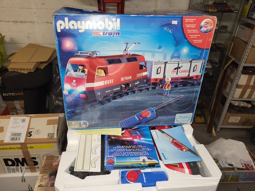 Treno playmobil cargo train - playmobil,