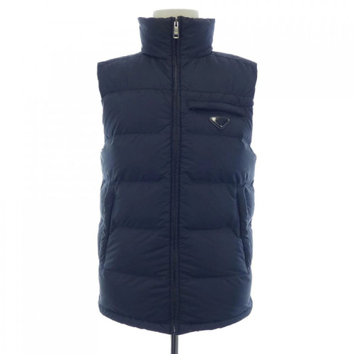 Gilet piumino prada triangolo - piumino,