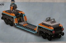 ✅ 1-2-3 PIETRE ✅ LEGO Ferrovia Carro Pianale Wagon da Set 60470 con 1 Personaggio ✅ NUOVO