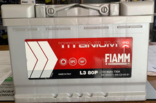 BATTERIA AUTO FIAMM L380P 80