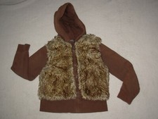 ZARA Gilet Marrone 9/10 Anni