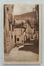 CARTOLINA SARNO SALERNO EPISCOPIO CASA NATALE SCULTORE AMENDOLA INIZI '900 FP