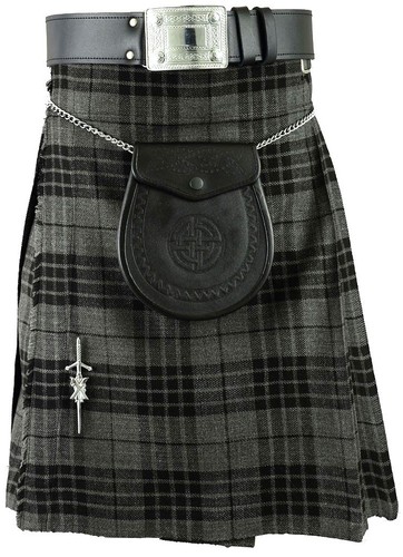 Kilt scozzese grigio - scozzese,