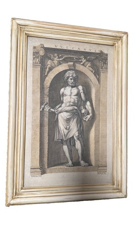 Vulcain gravure ancienne - gravure,