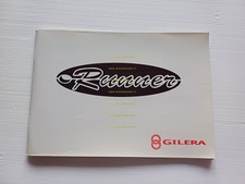 Gilera Runner 50 manuale uso manutenzione libretto istruzioni italiano originale